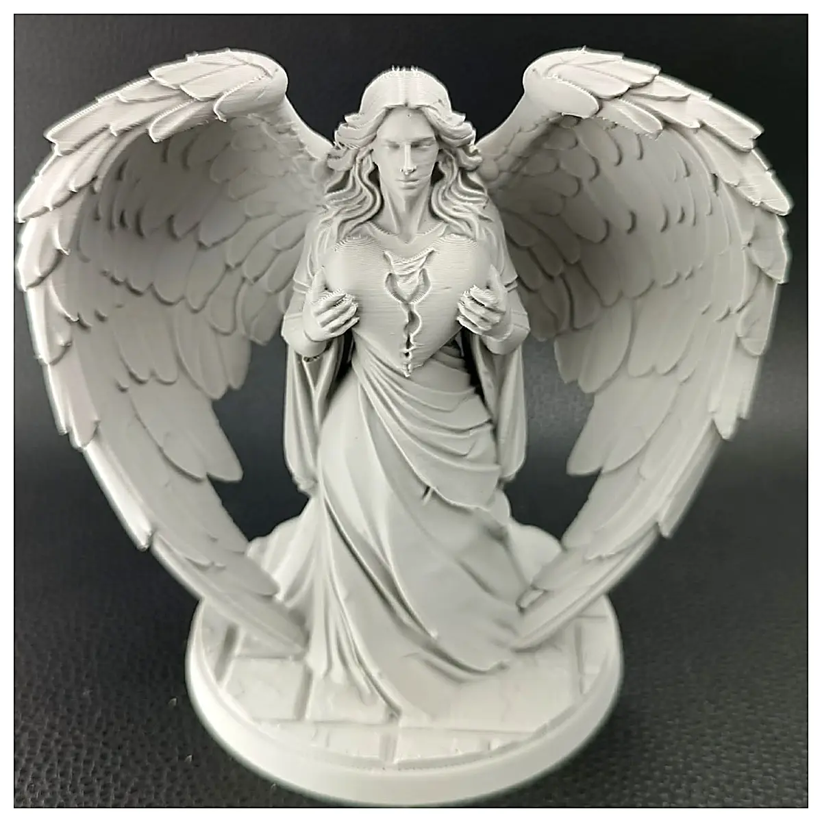 Sculpture Valentine s Day Gift Romantic Decoration Figurine Anniversary Decor Love Sculpture Ai Zhi Tian Shi