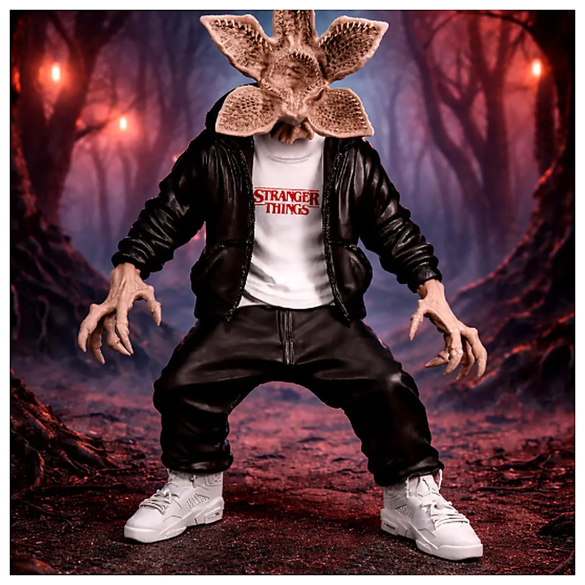 Demogorgon Multi Part Urban Fashion Trendy Men s Women s Apparel Streetwear Fashion Jackets Multi Element Design Fashion Accessories