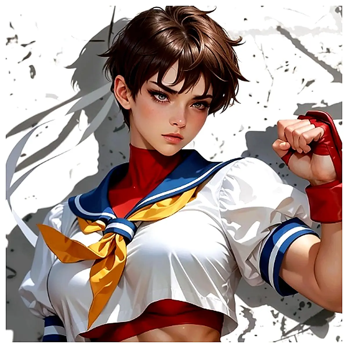 6 Ryo Figurine Model Collectible Character Statue Game Accessory Merchandise Gift Ryo Figurine