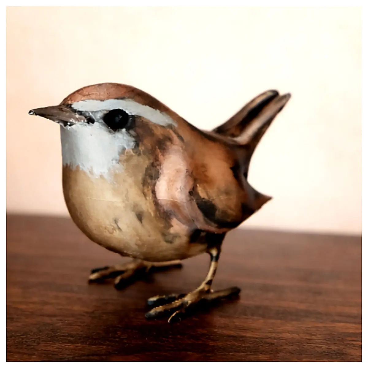 Standing Wren Toy Bird Cage Accessories Wren Feed Bird Supplies Bird Toys Parts Bird Lovers