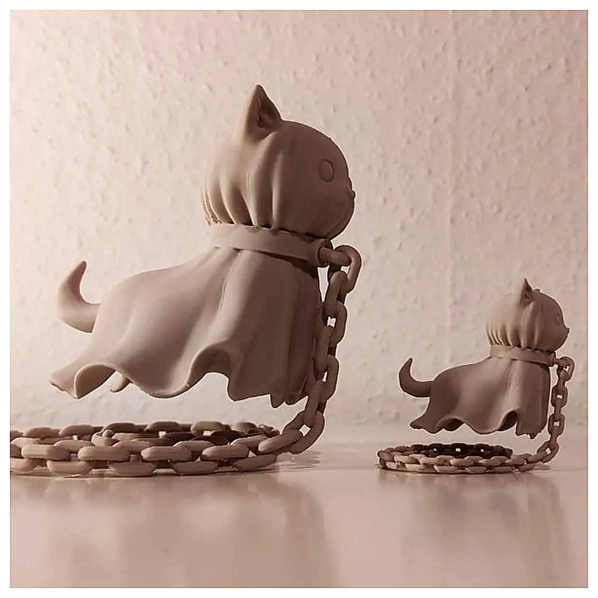 Floating Ghost Yorkshire Terrier Illusion Toy Miniature Dog Phantom Prop Pet Illusion Plaything Interactive Dog Toy Pet Gift Dog Trick