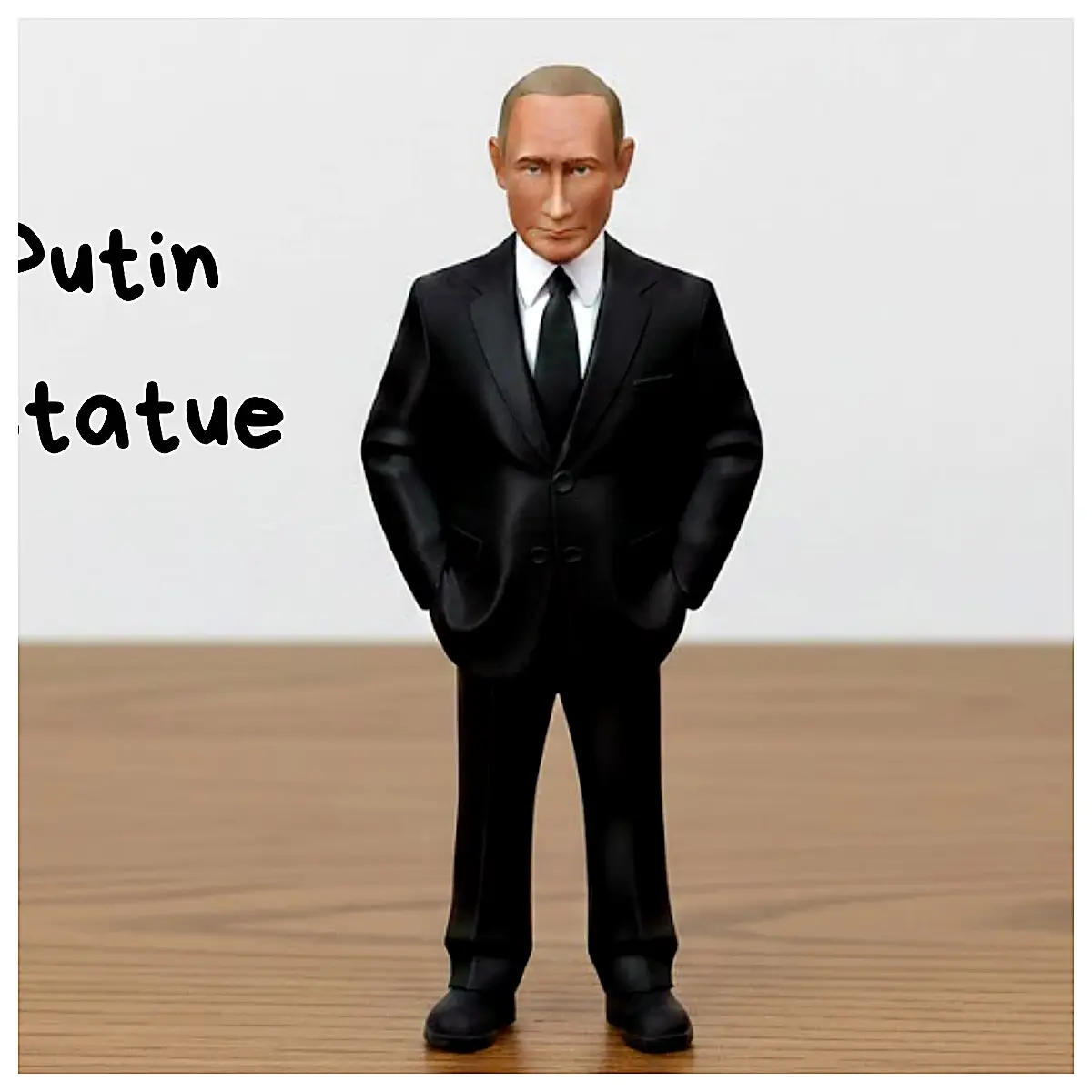 Putin Statue Model Figure Sculpture Ornament Gift Collectible Political Leader Historical Memorabilia Decoration Piece