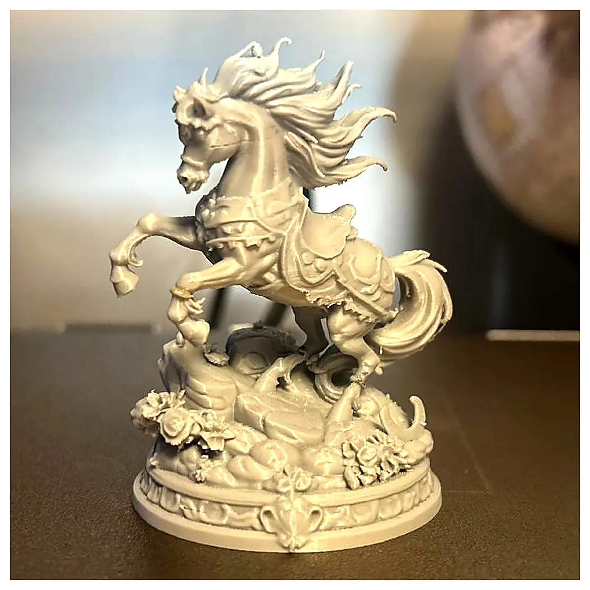 Horse Statue Sculpture Art Decor Memorial Gift Ornament Home Decoration Collection Item