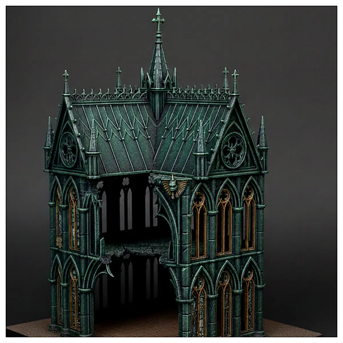 Gothic Ruined Corner Tower Repair Architectural Restoration Building s Structural Engineering Demolition