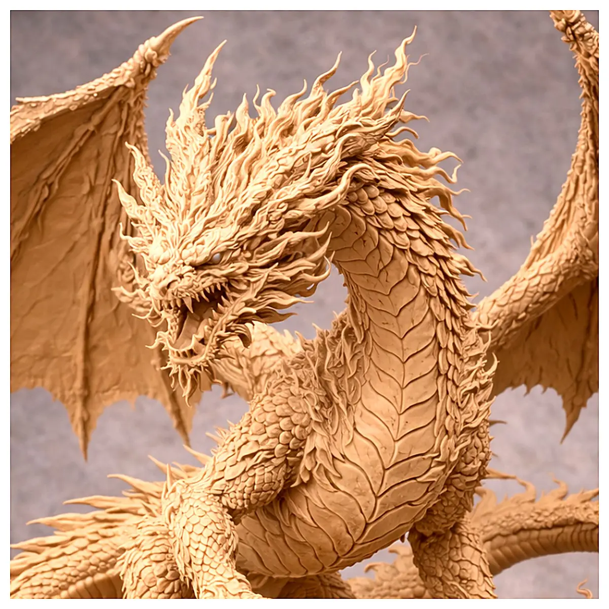 Hell Dragon Statue Epic Fire Dragon Model Decoration Collectible Dragon Figurine Realistic Dragon Sculpture Desktop Display
