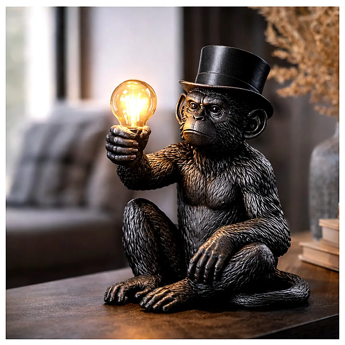 Monkey Decorative Ceiling Room Monkey Chandelier Bedroom Baby Room Decorative Lighting Monkey Toy