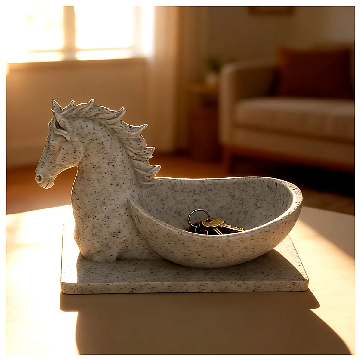 Hallway Storage Box 2026 Year of the Horse Desktop Organizer Multi Function Shelf Wall Mounted Space Saving Storage