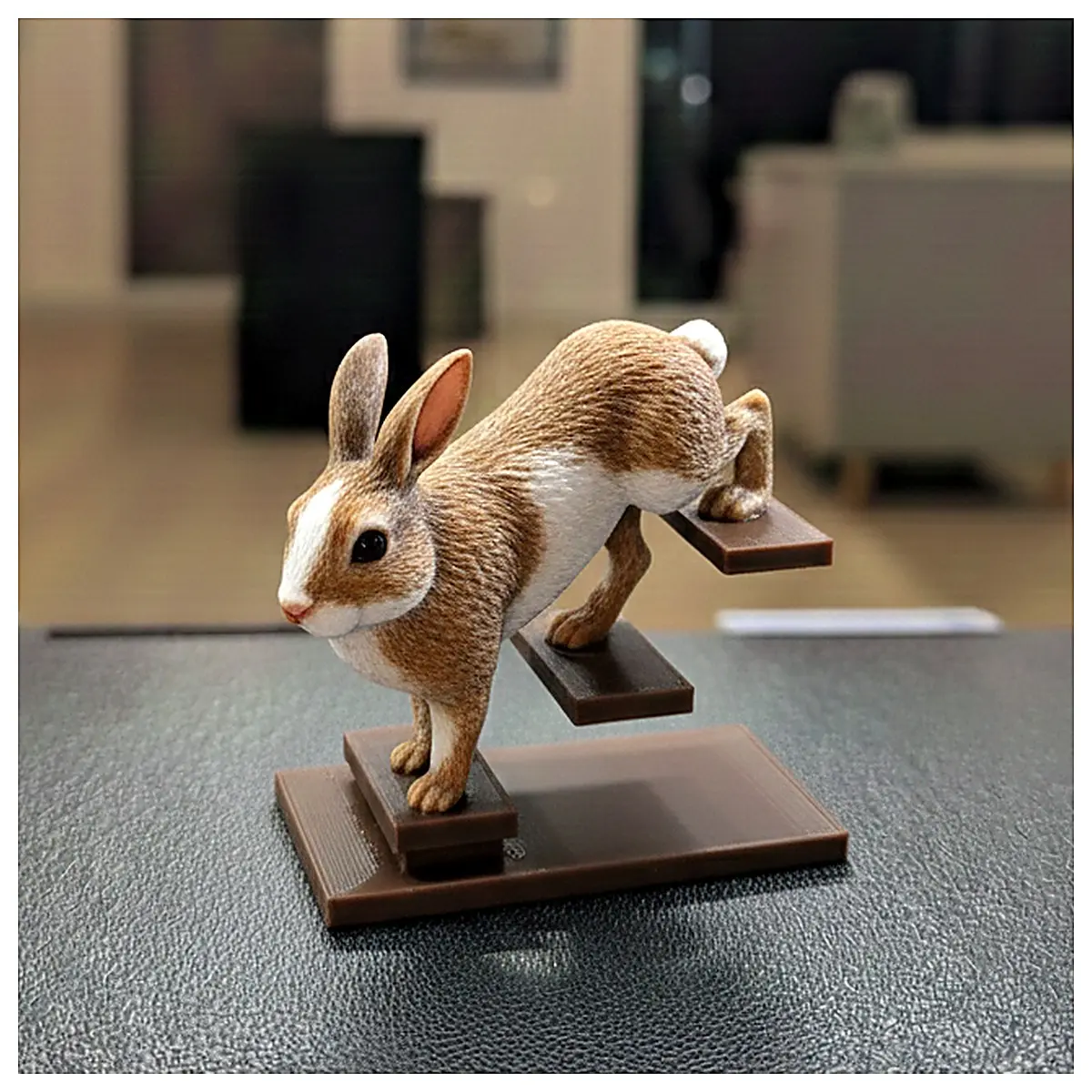 Easter Dynamic Rabbit Toy Climbing Stairs Kids Gift Animated Easter Decoration Toddler Fun Spring Bunny Figure