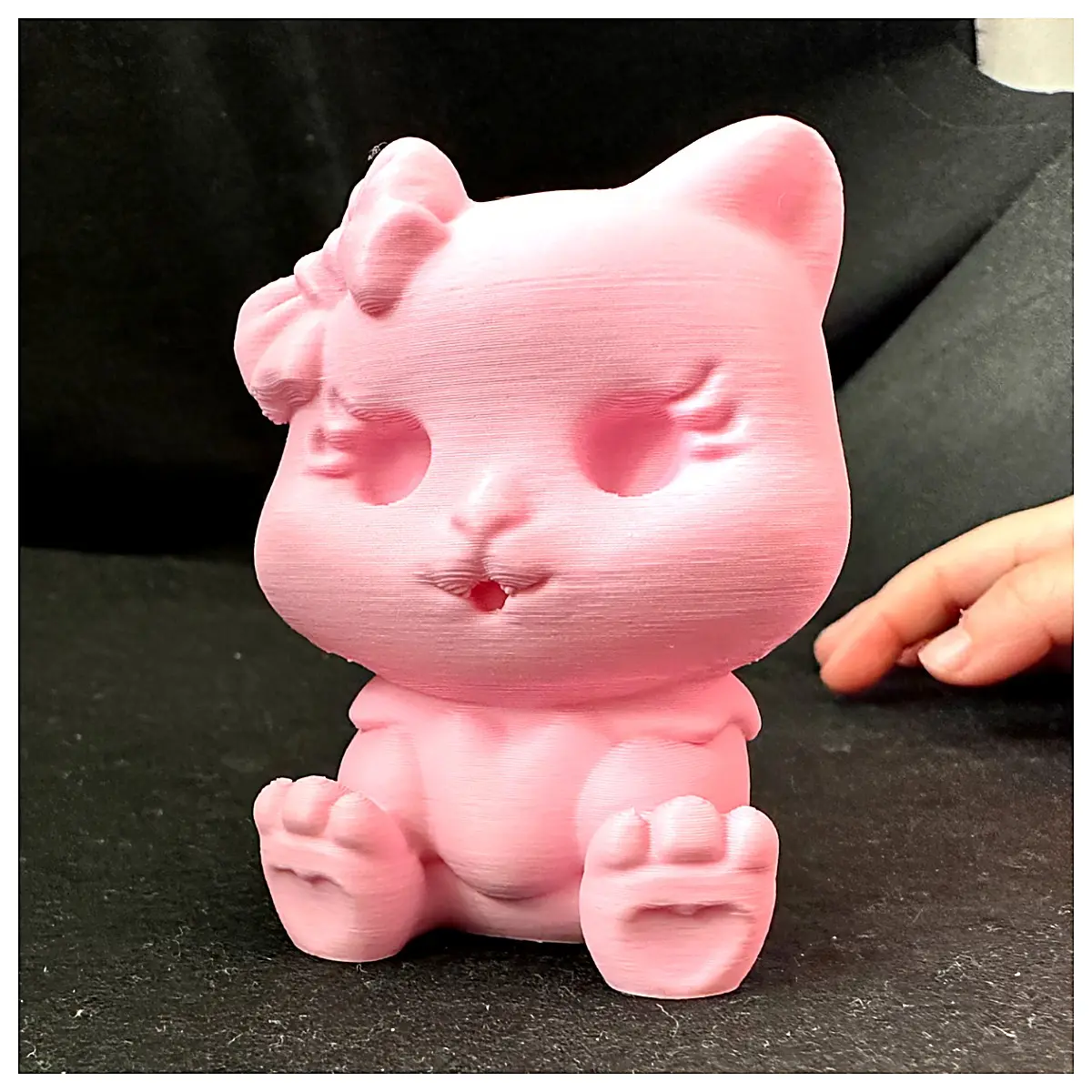 Cute Kitten Figurine Kitten Decor Pet Model Cat Toy Kitten Gift Home Decoration Cat Collectible