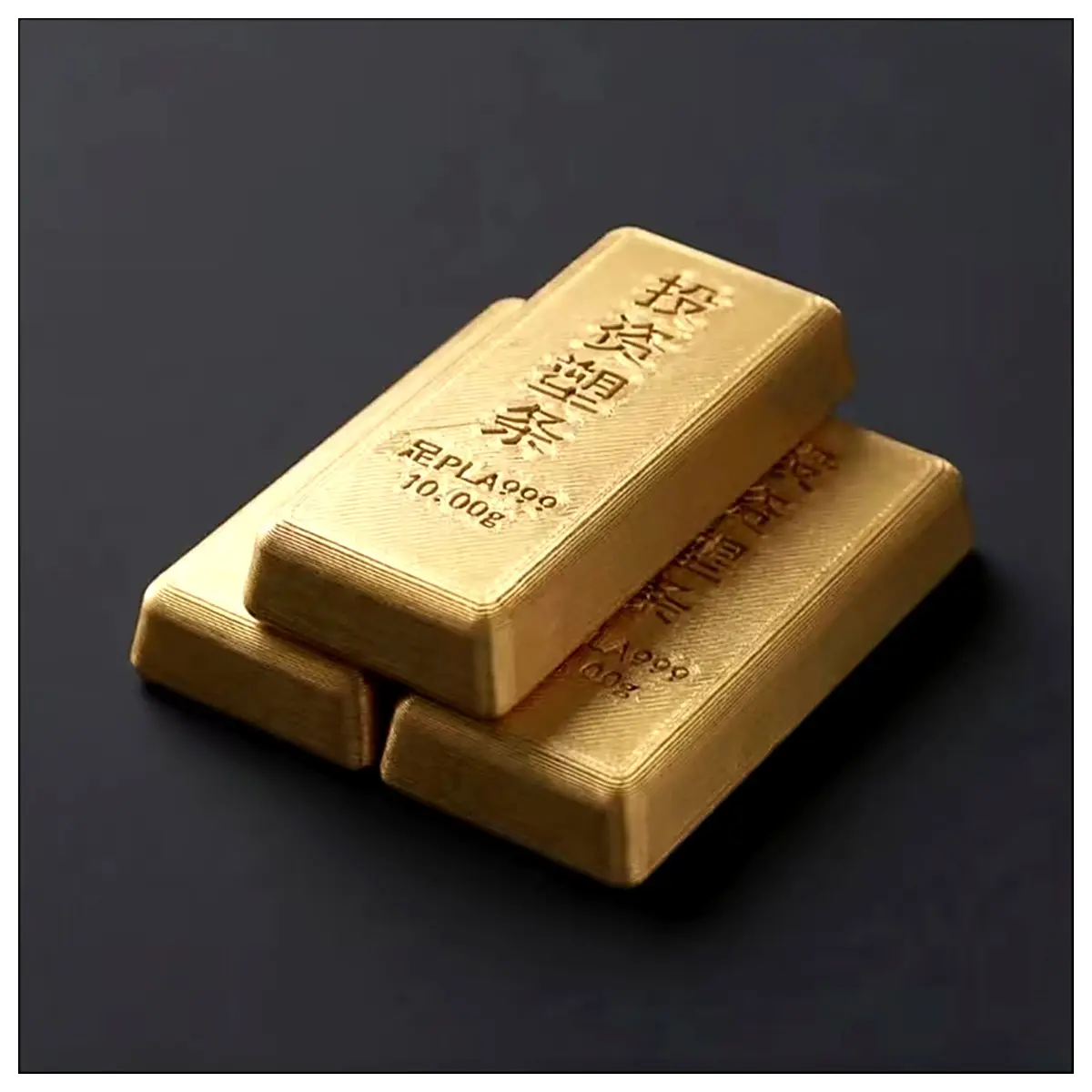 Investment Gold Bars PLA PETG Rod Investment Funds 3D Printing Printing Accessories Parts Molds