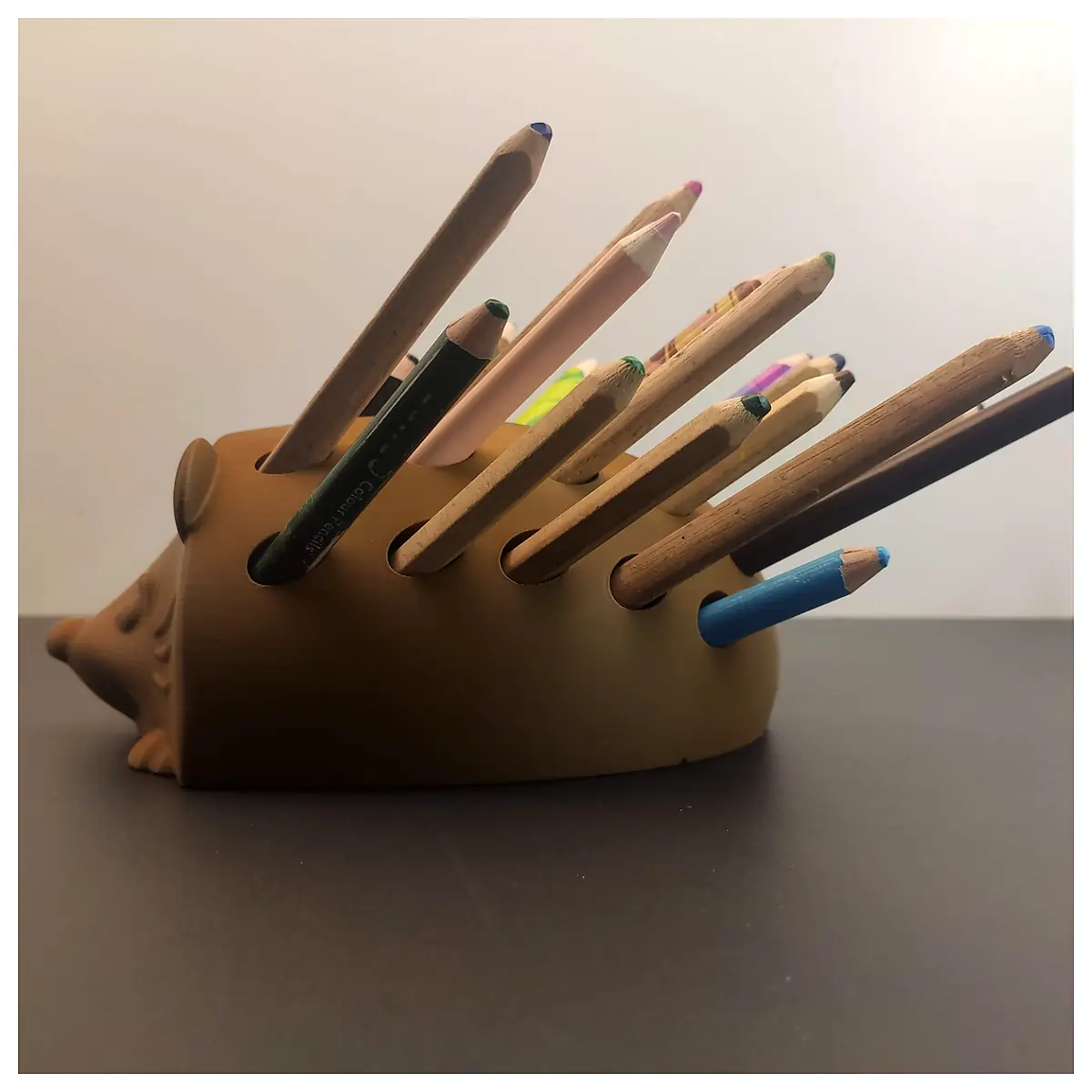 ful Crayon Hedgehog Toy Art Supplies Drawing Tools Creative Crafting Hedgehog Accessories