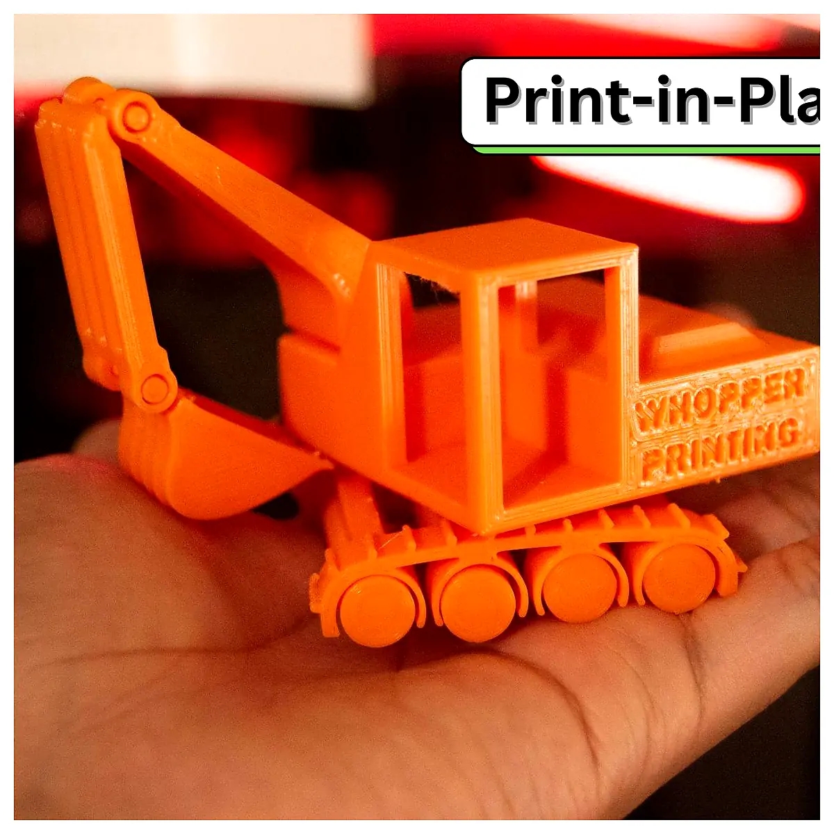 Print In Place Excavator Parts Repair Accessories Multi Purpose Excavator Replacement Parts