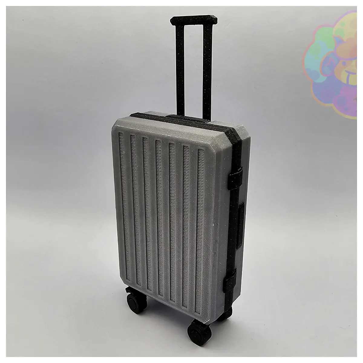Tiny Suitcase Print in Place Craft Portable Creative Gift Hobby DIY Parts Supplies