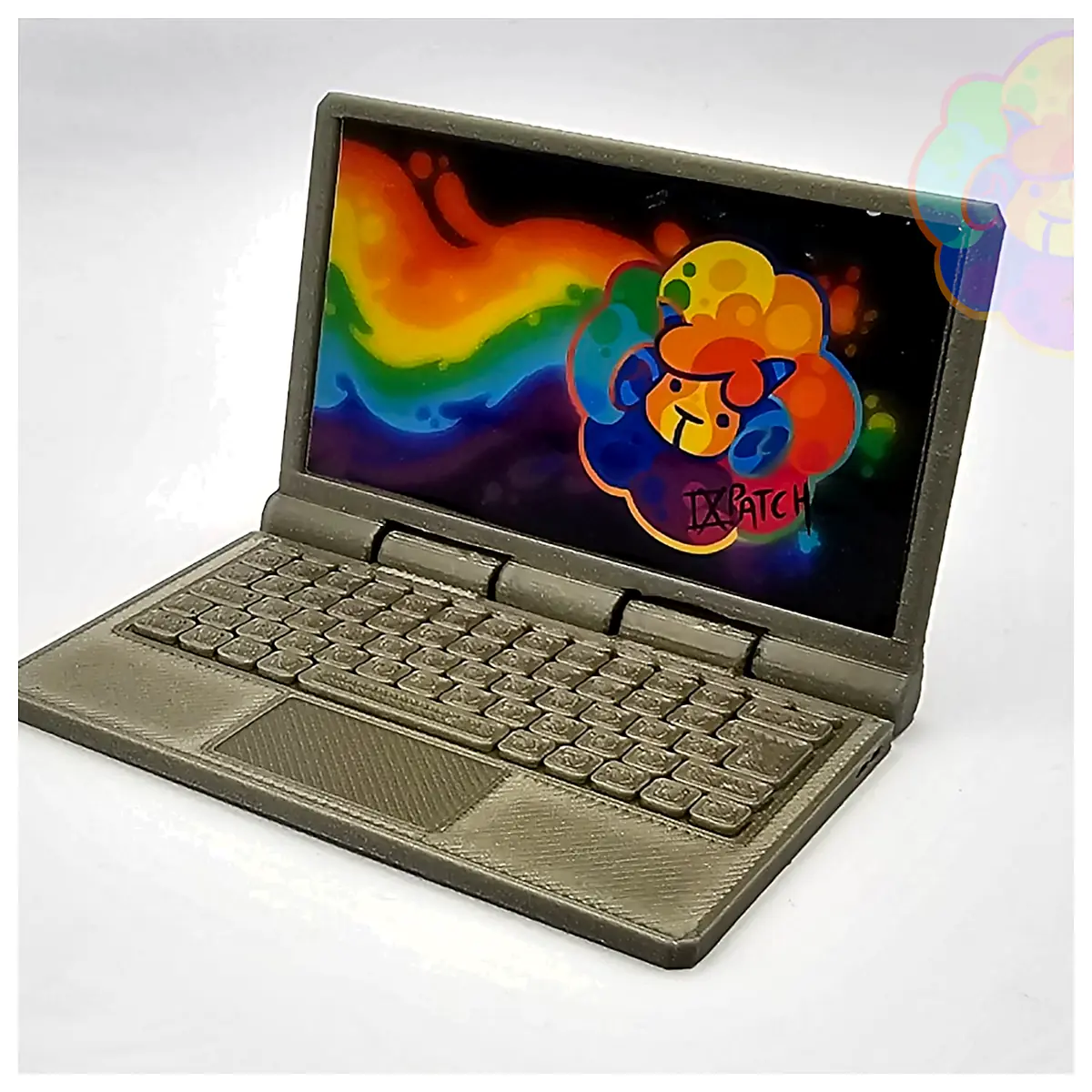 3D Printed Mini Laptop Parts Printer Accessories Replacement Parts Repair Service 3D Printing