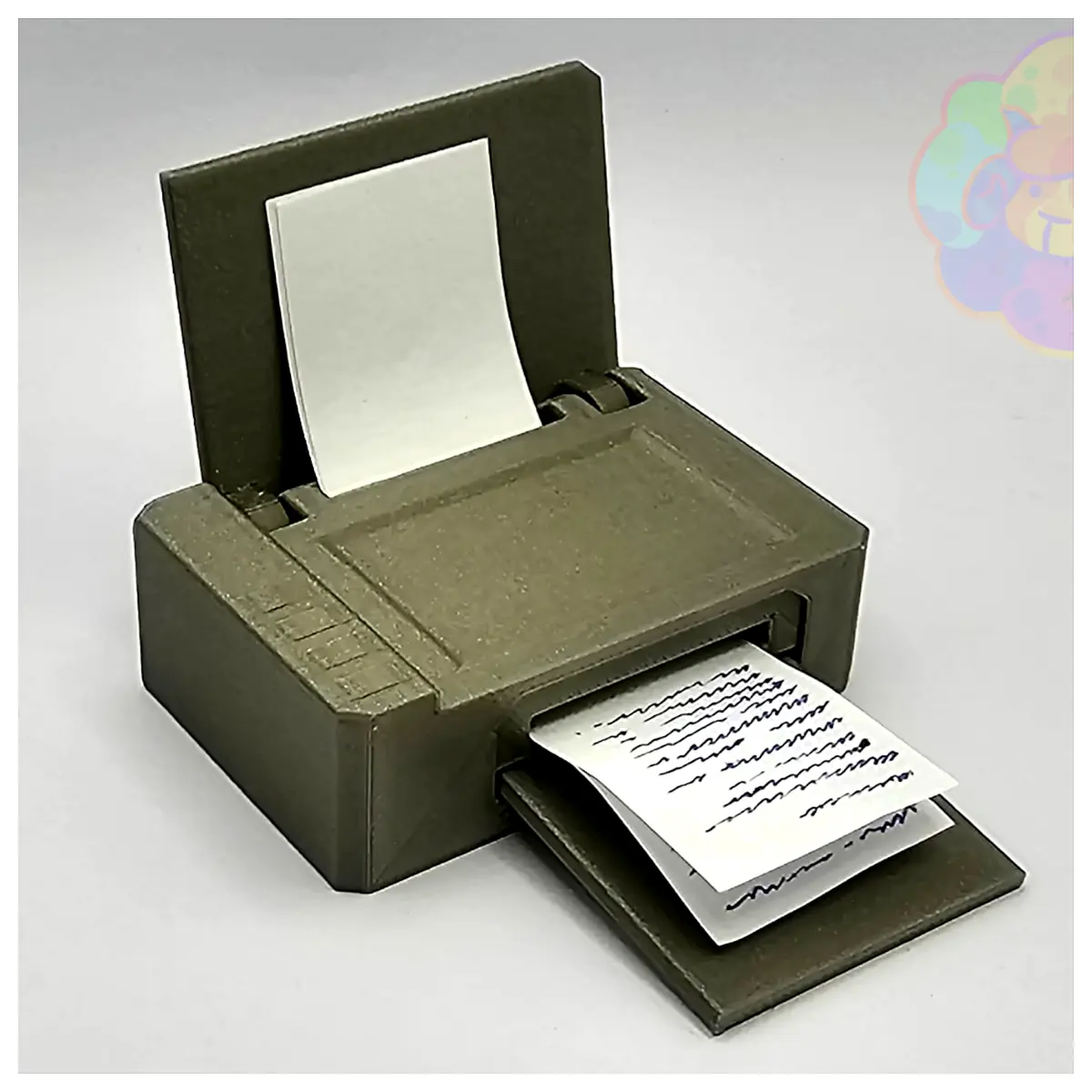 Mini Printer Extendable Paper Tray Parts Ink Cartridges Printer Accessories Repair Replacement