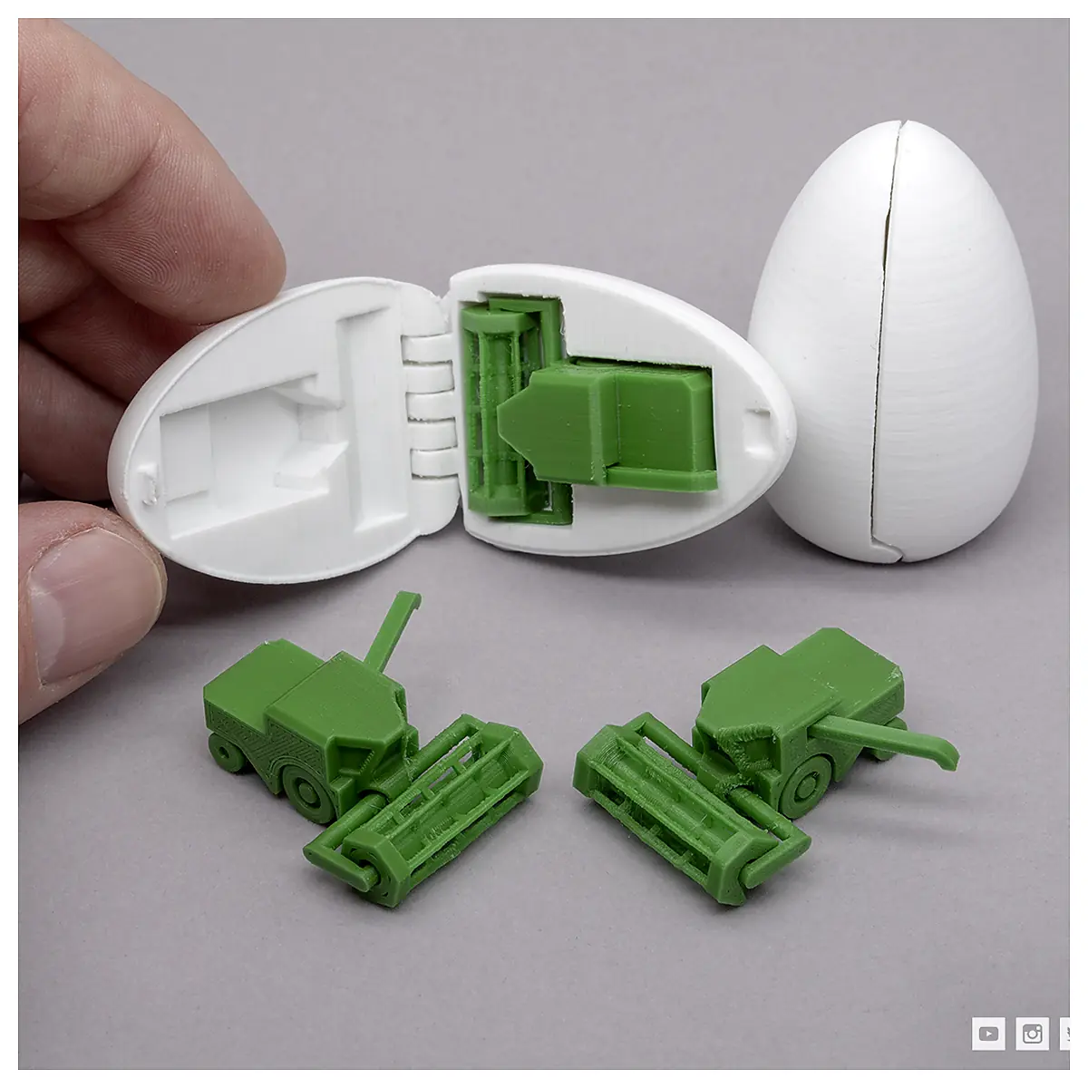 Surprise Egg Tiny Harvester Toy Collect Mini Model Character Toy Collection Toys