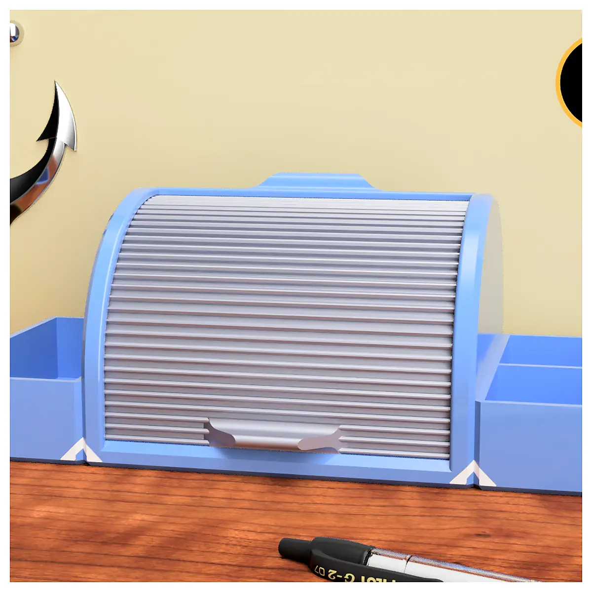 Roll Top Storage Box Parts Repair Storage Solutions Organization Supplies Storage Containers