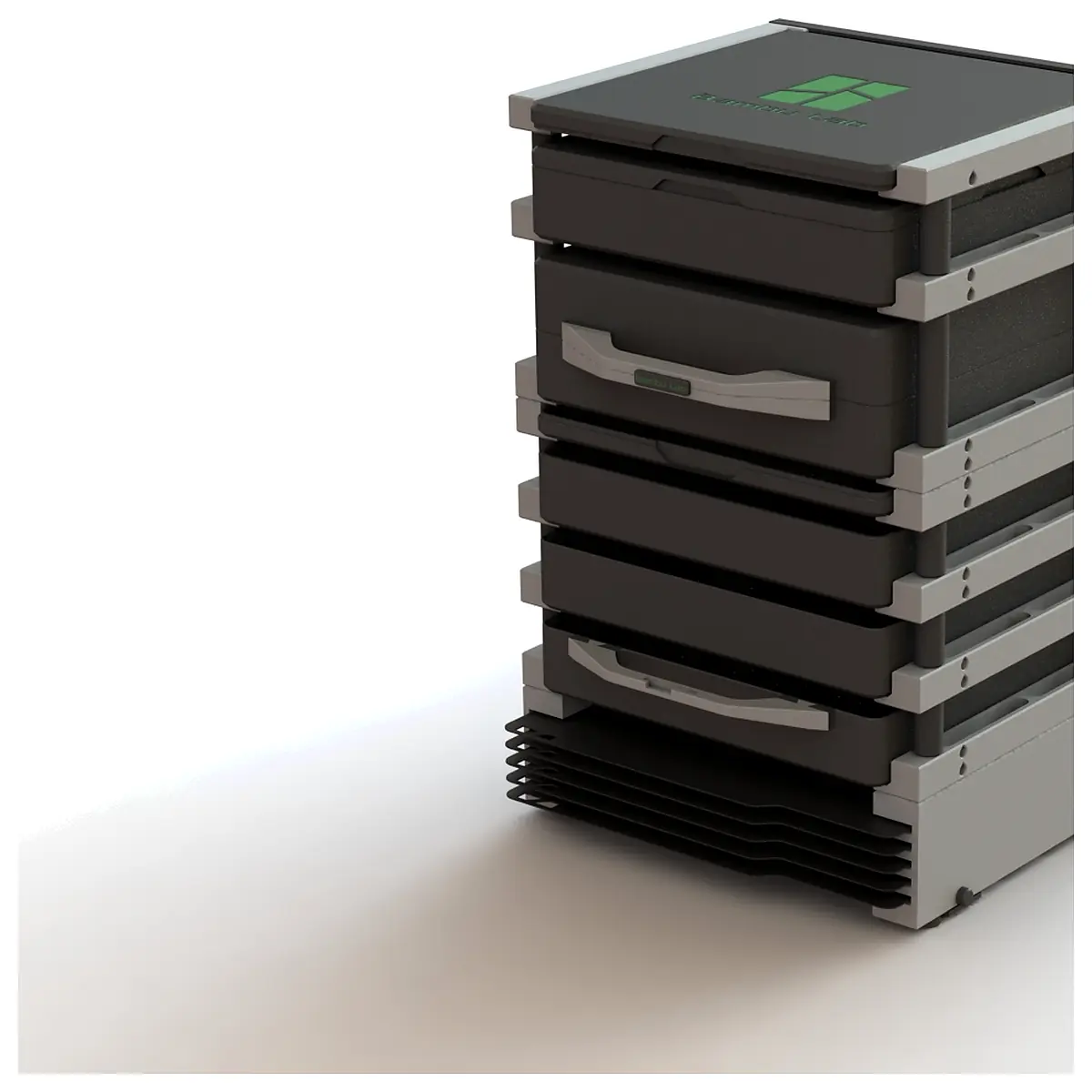 Multi Tier Storage Rack System Shelving Units Storage Accessories Storage Solutions Warehouse Organization