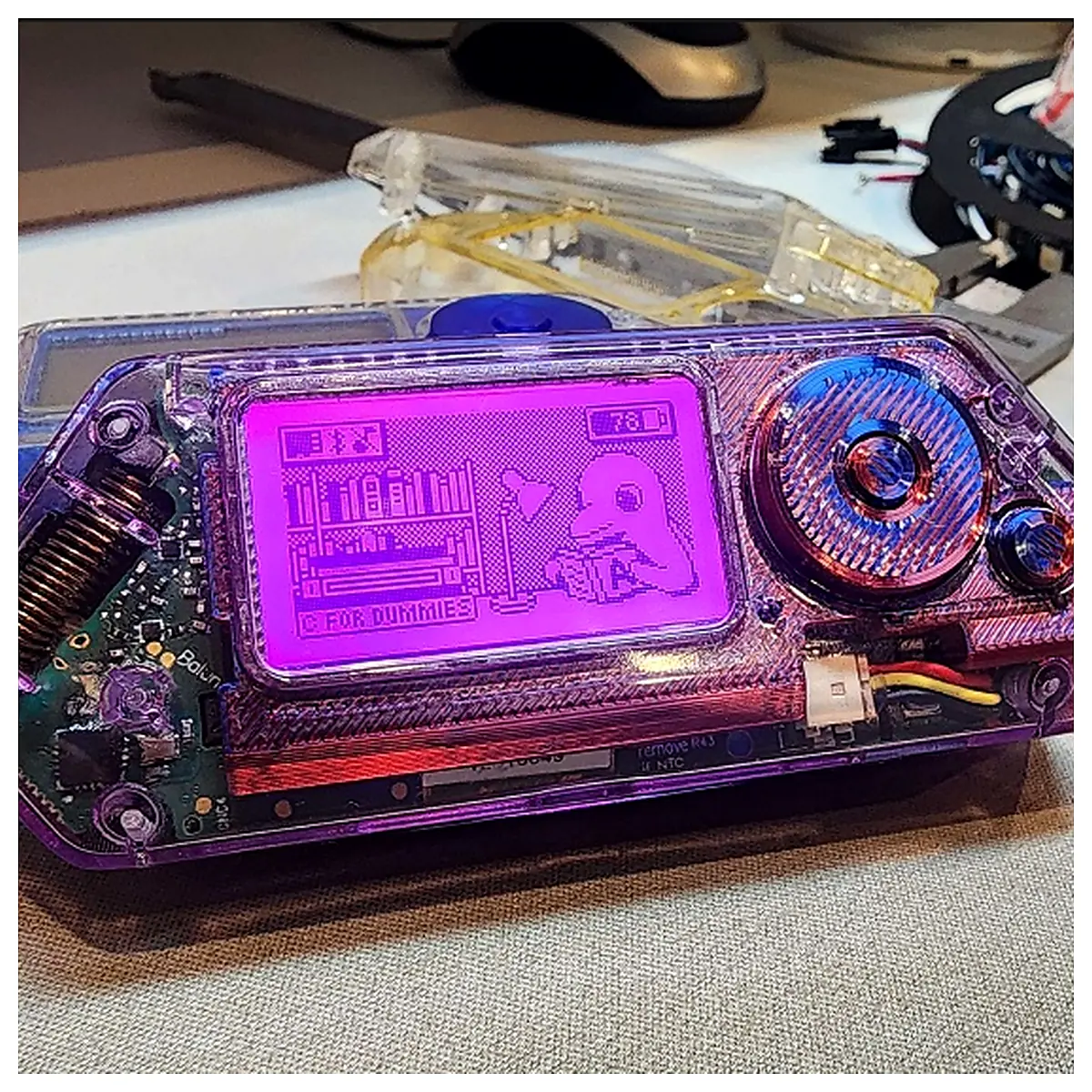 Flipper Zero Case Remote Control Device Signal Hacking Smart Device Repair Parts Accessories