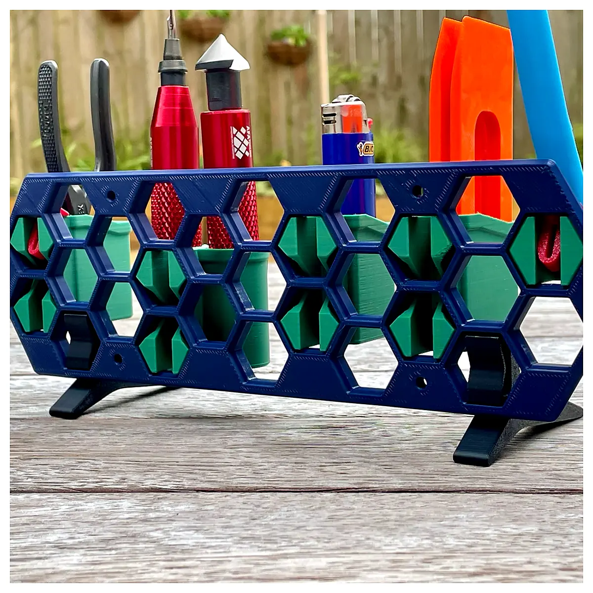 Honeycomb Storage Wall Tool Holders Universal Tool Organizer Hanging Tool Rack Industrial Storage Solutions