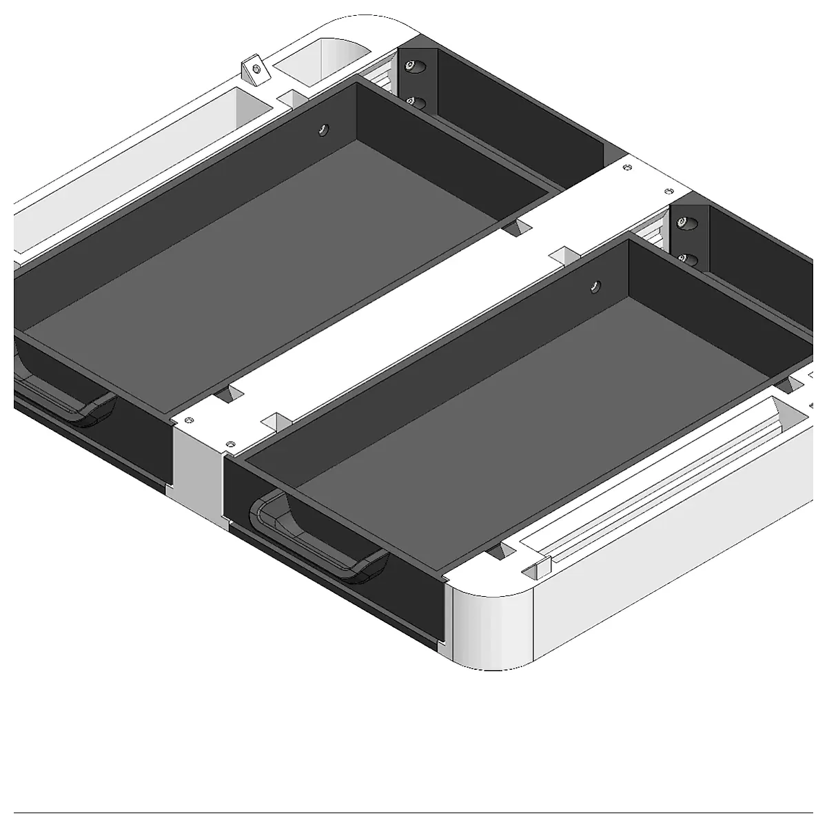 Drawer Organizer Module 30 Storage Solutions Multi Drawer Storage Box Organizer