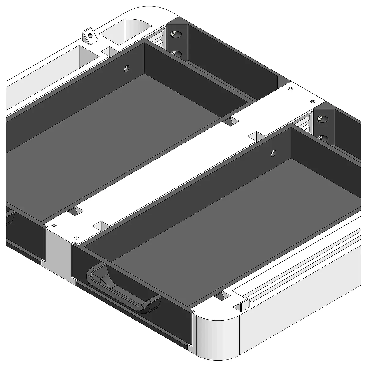 Drawer Organizer Module 30 Storage Solutions Multi Drawer Storage Box Organizer