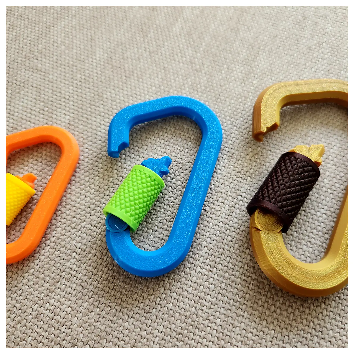 Single Locking Carabiner Multi Use Clip Climbing Gear Hardware Parts Repair Accessories