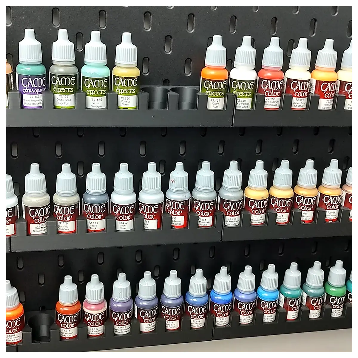 Vallejo Skadis Paint Rack Universal Paint System Paint Mixing Palette Accessories Repair Parts Multi Tool