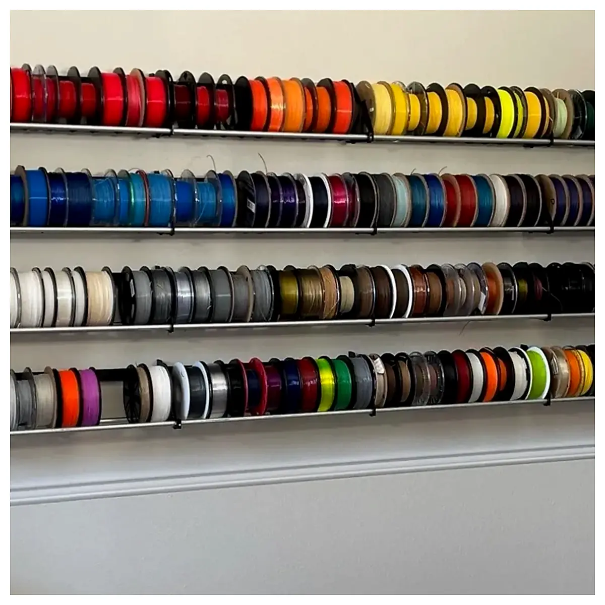 Spool Holder System Wire Spool Fixation Industrial Parts Spare Parts Maintenance Warehouse Storage