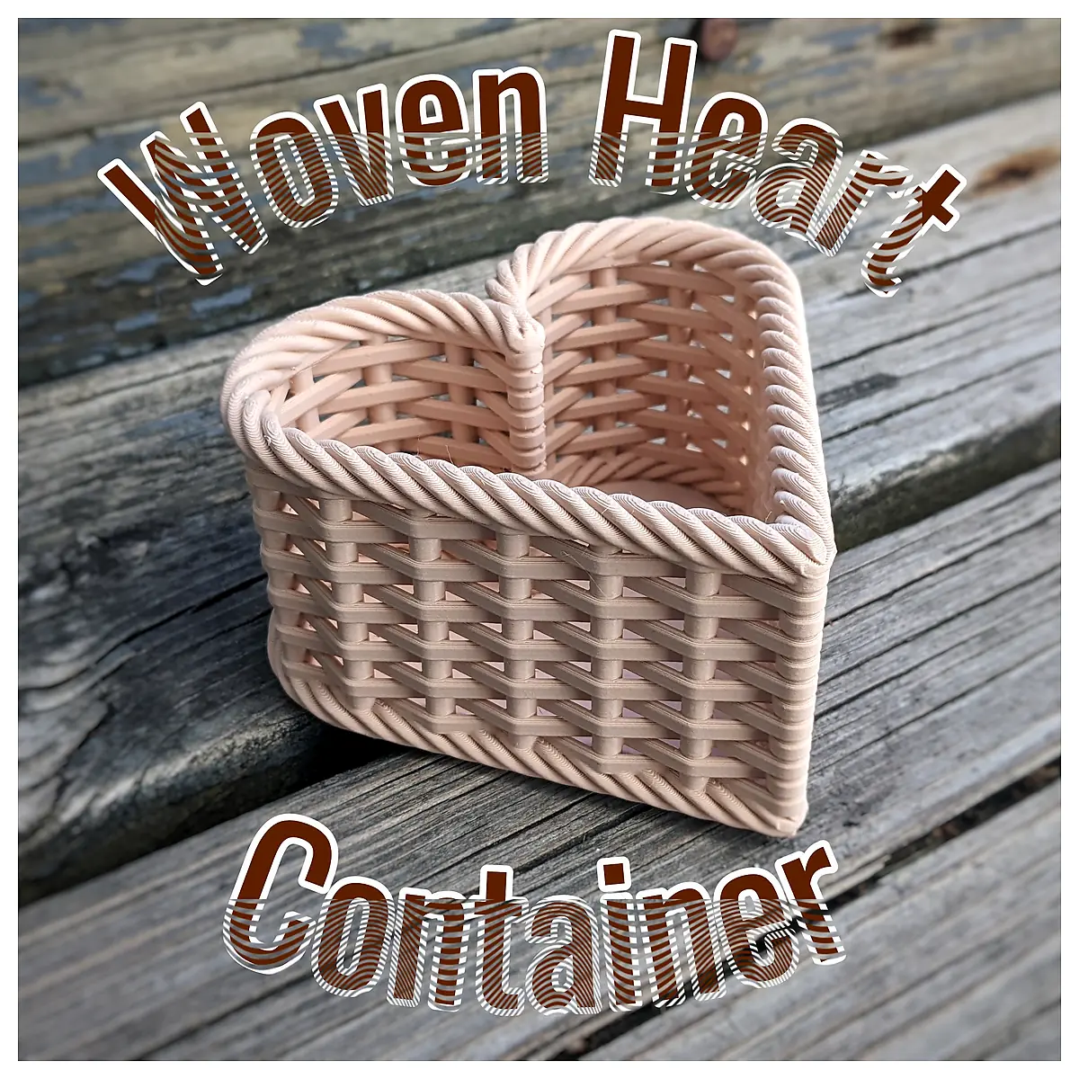 Woven Heart Container Repair Parts Universal Replacement Accessories Maintenance