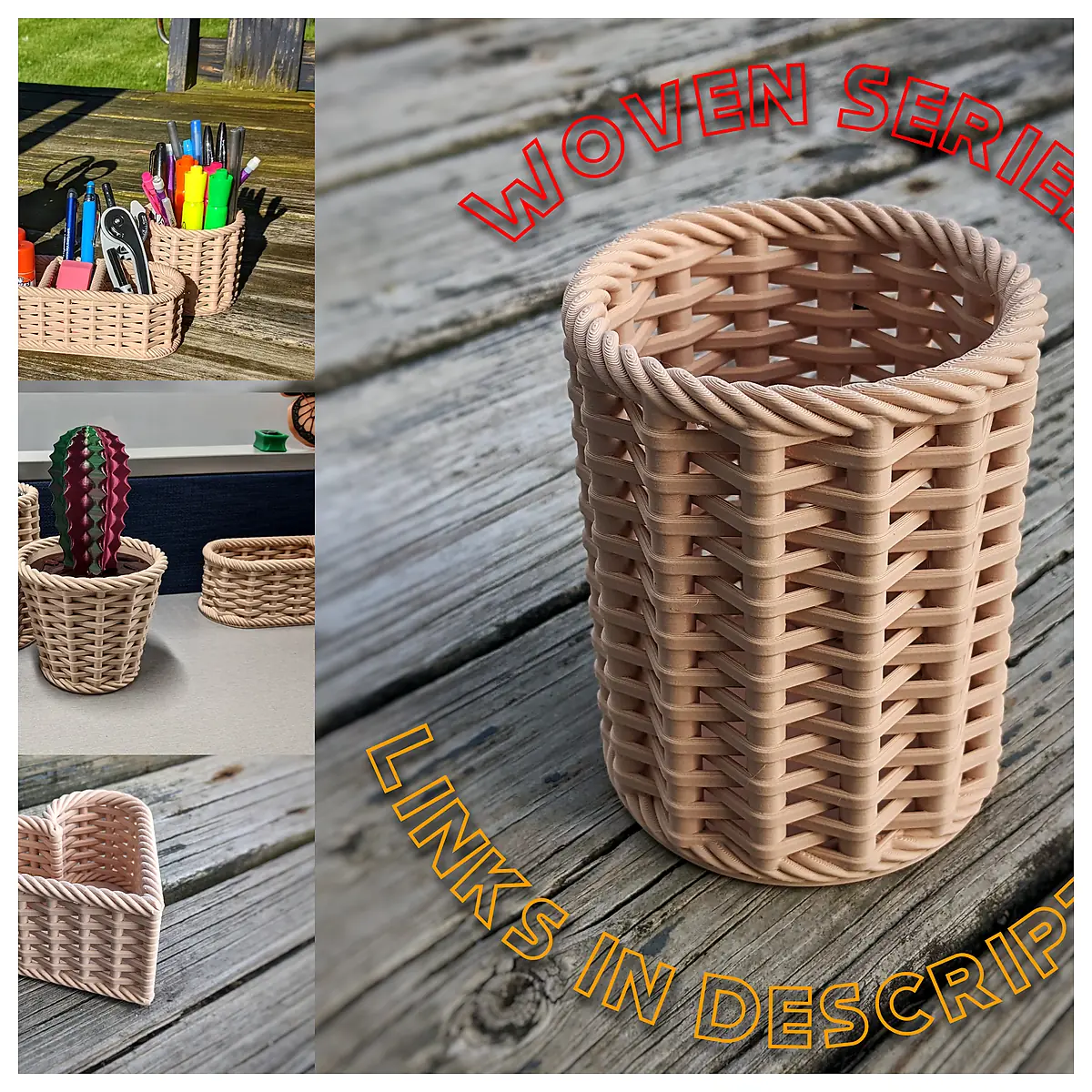 Woven Heart Container Repair Parts Universal Replacement Accessories Maintenance