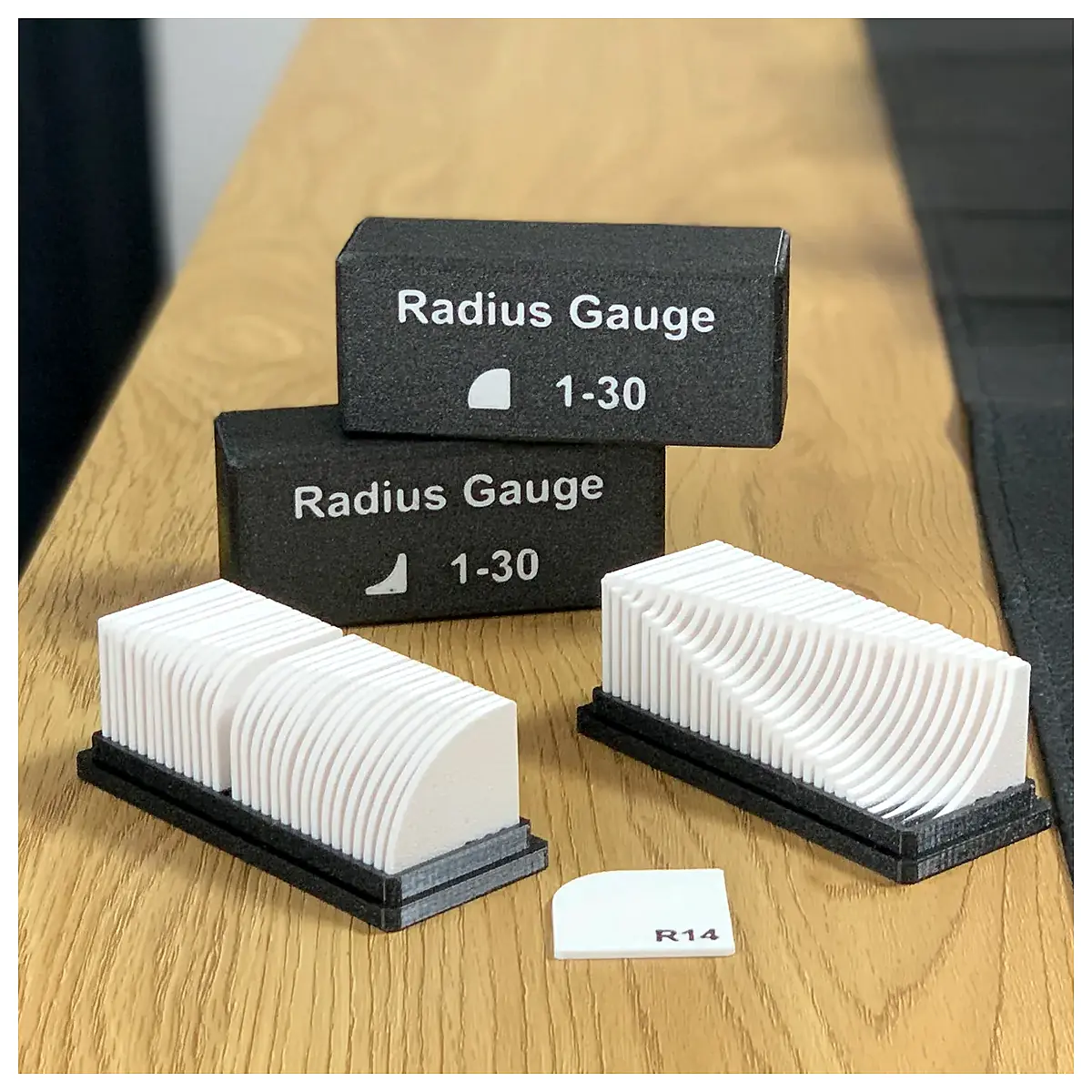 Radius Gauge R1 30mm Measuring Tool Radius Measurement Precision Parts Repair
