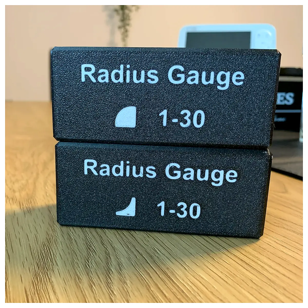 Radius Gauge R1 30mm Measuring Tool Radius Measurement Precision Parts Repair