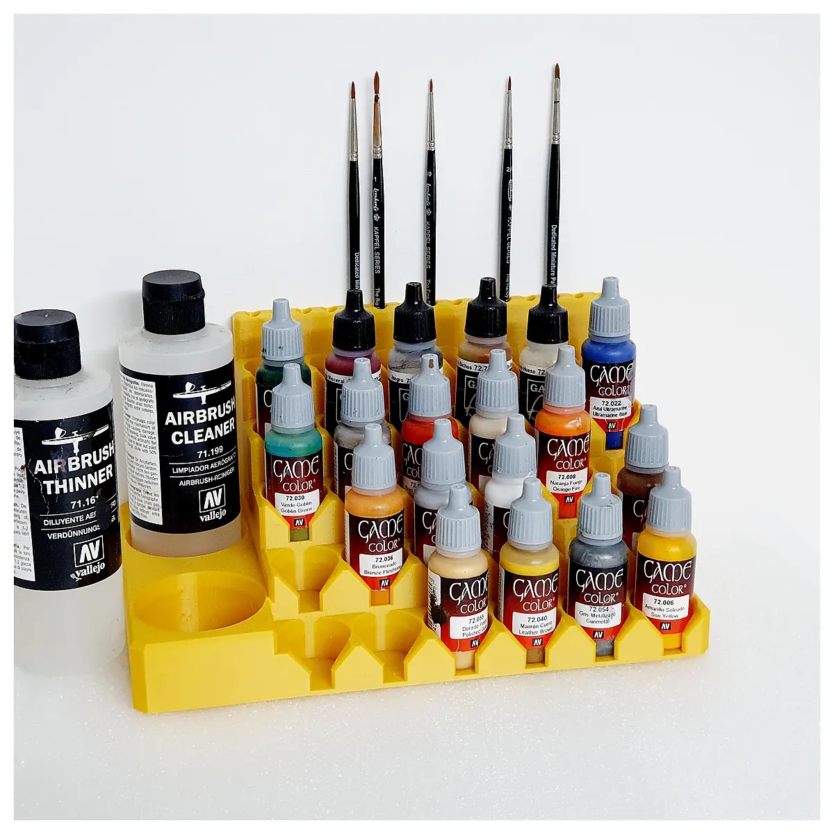 Paint Rack Organizer 17ml Bottles Spray Paint Can Holder Automotive Painting Supplies Spraying Rack