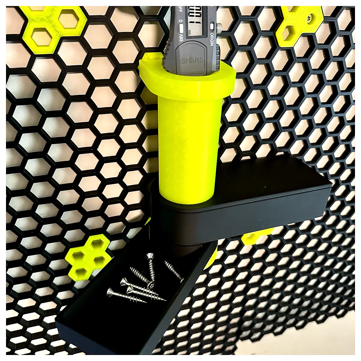 Honeycomb Storage Trays Universal Wall Mounting System Hive Accessories Replacement Parts Beehive Components