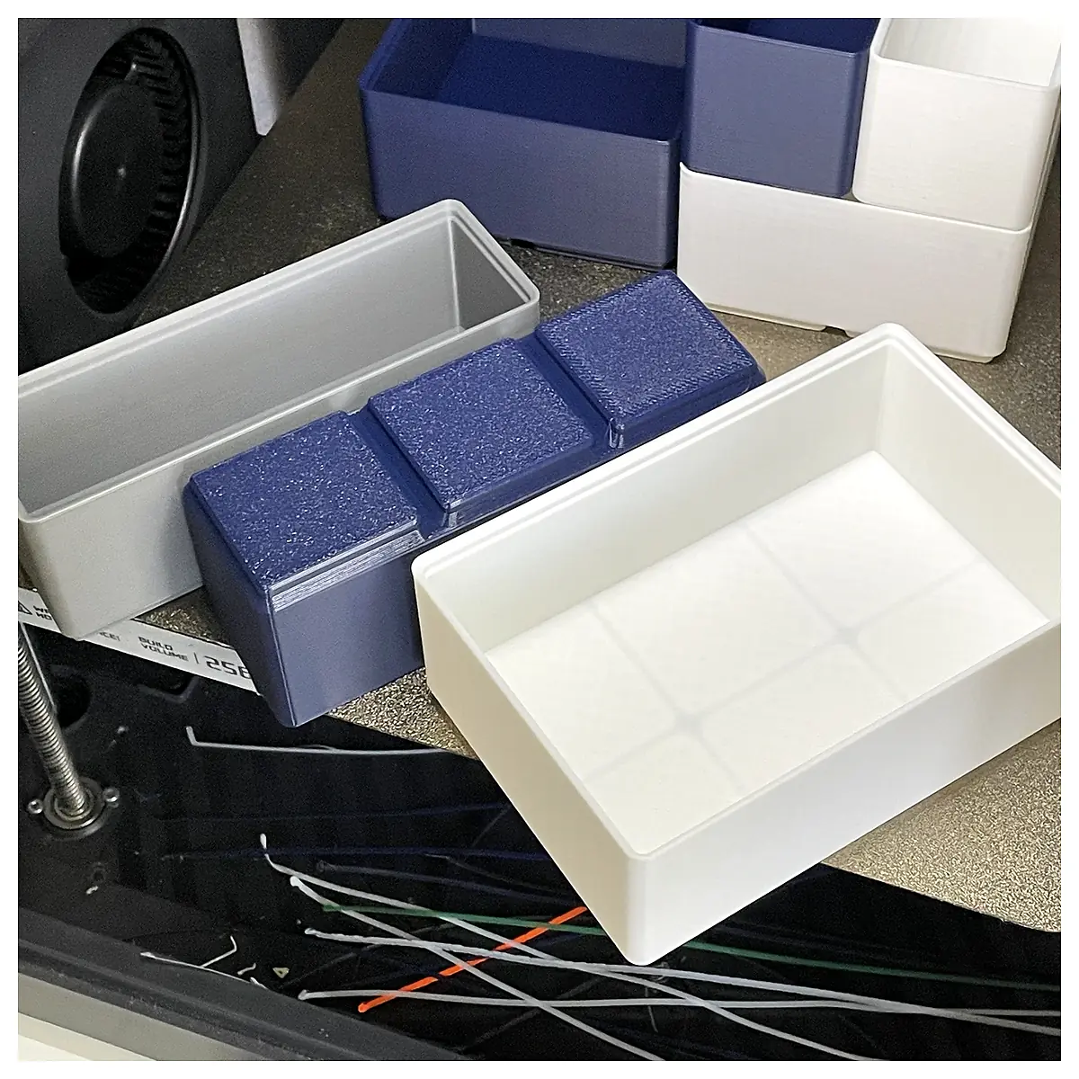 Gridfinity 26mm Wall Divider Bins 20 s Storage Organization Shelving Wall Mounted Modular Parts Repair