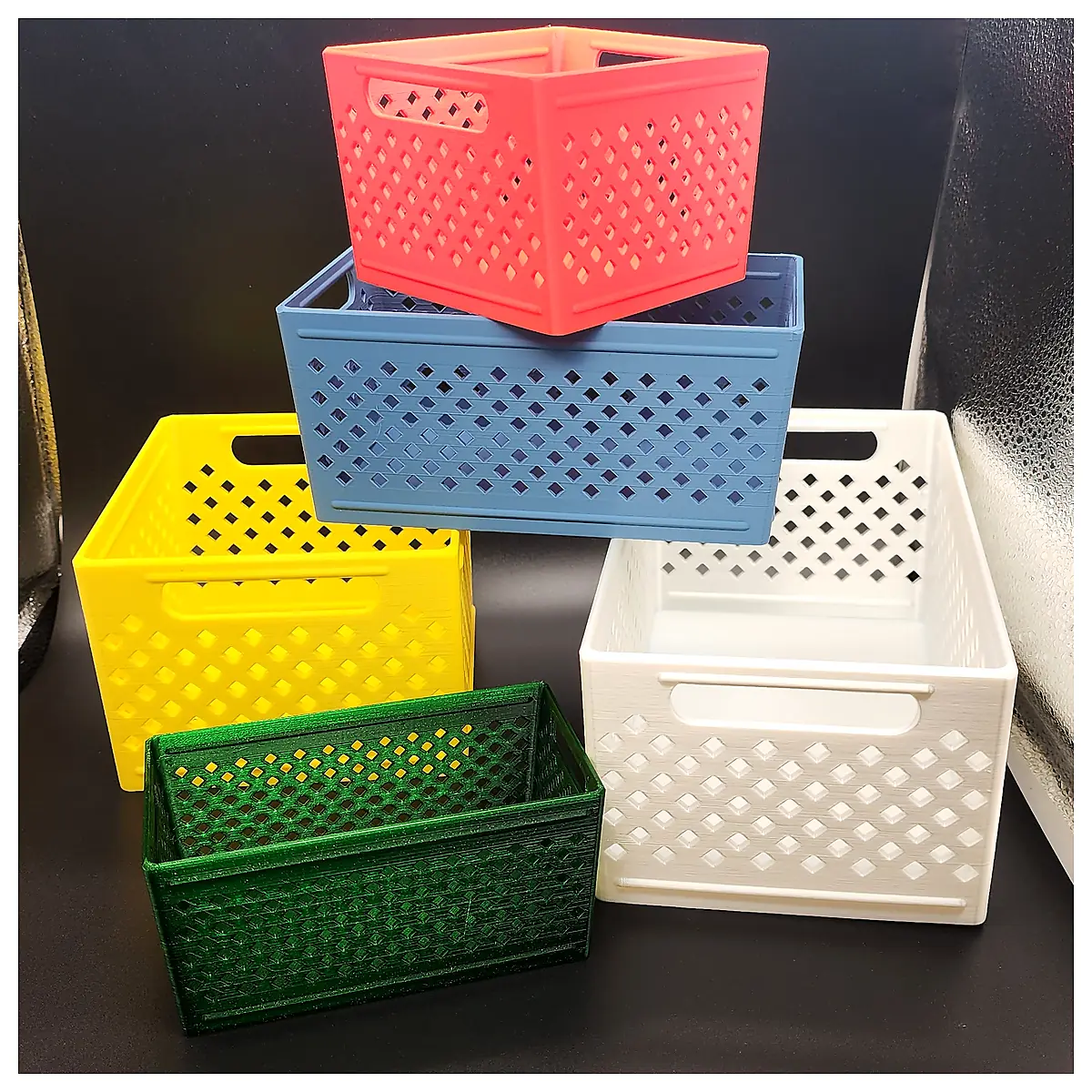 Woven Organizer Baskets with Handles No Supports Storage Bins Utility Baskets Versatile Containers Item Organization