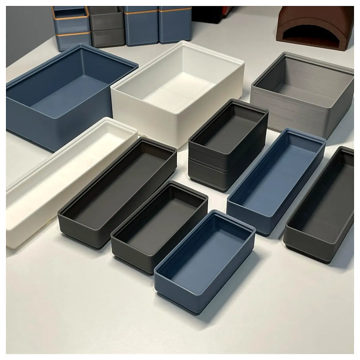 Gridfinity 12mm Wall Dividers Storage Bins Organizer Parts Repair Universal System