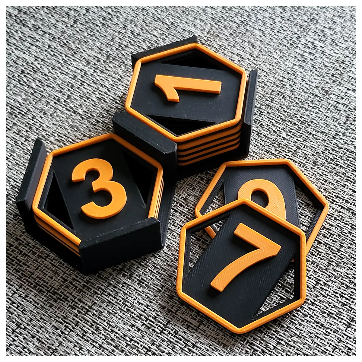 Number Counter Tiles for Kids Math Learning Blocks Counting Games Number Recognition Toddler Educational Toys Addition Subtraction Accessories