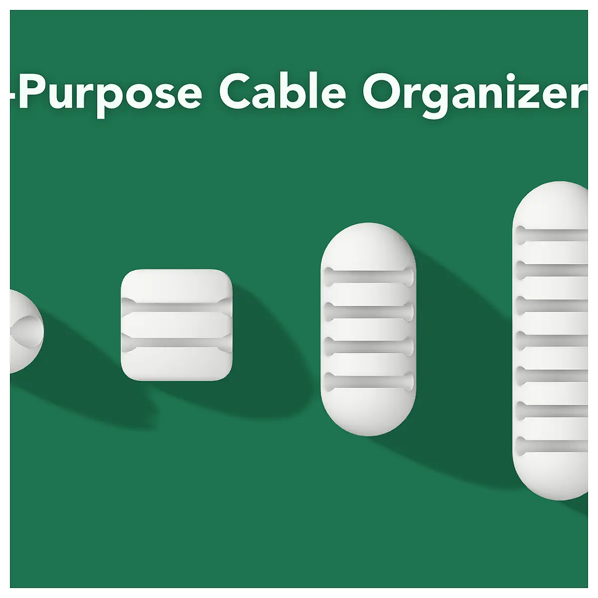 Multi Purpose Cable Organizer Set Cable Management System Cable Holders Cord Storage Solutions