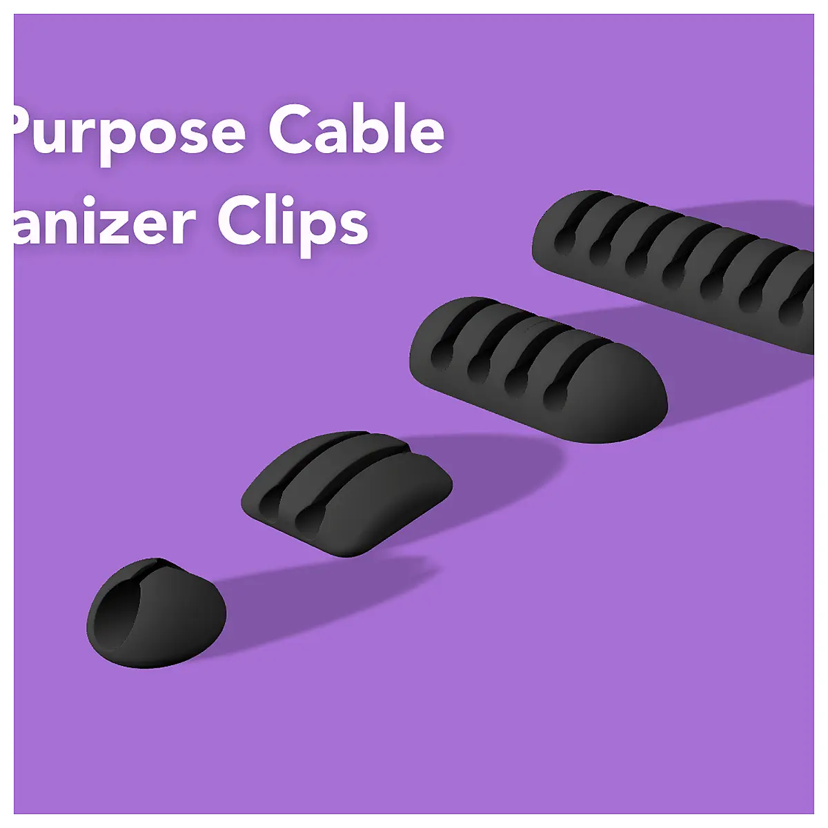 Multi Purpose Cable Organizer Set Cable Management System Cable Holders Cord Storage Solutions