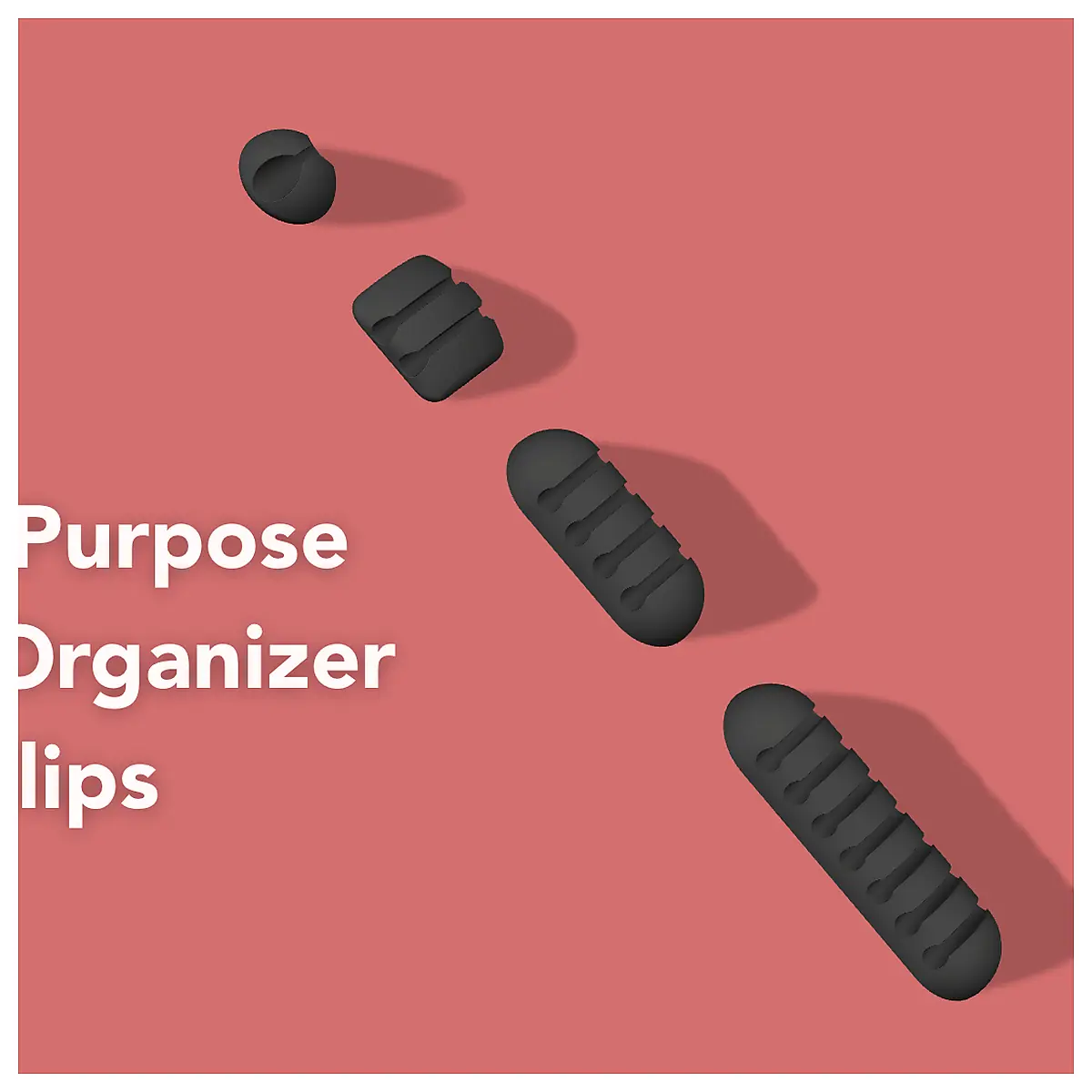 Multi Purpose Cable Organizer Set Cable Management System Cable Holders Cord Storage Solutions