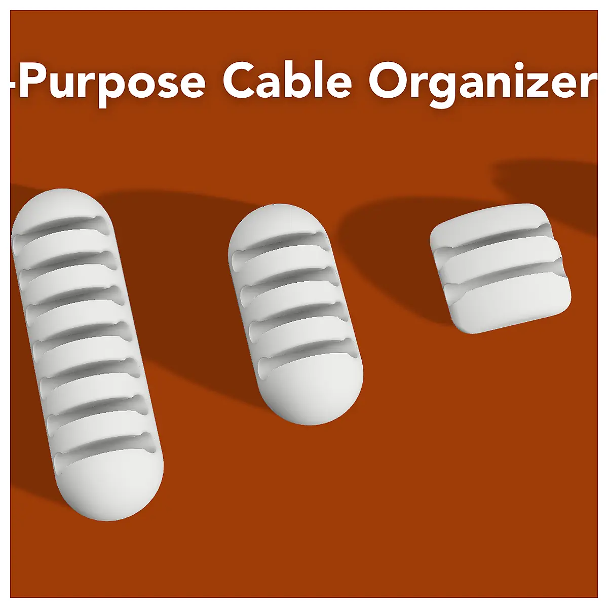 Multi Purpose Cable Organizer Set Cable Management System Cable Holders Cord Storage Solutions