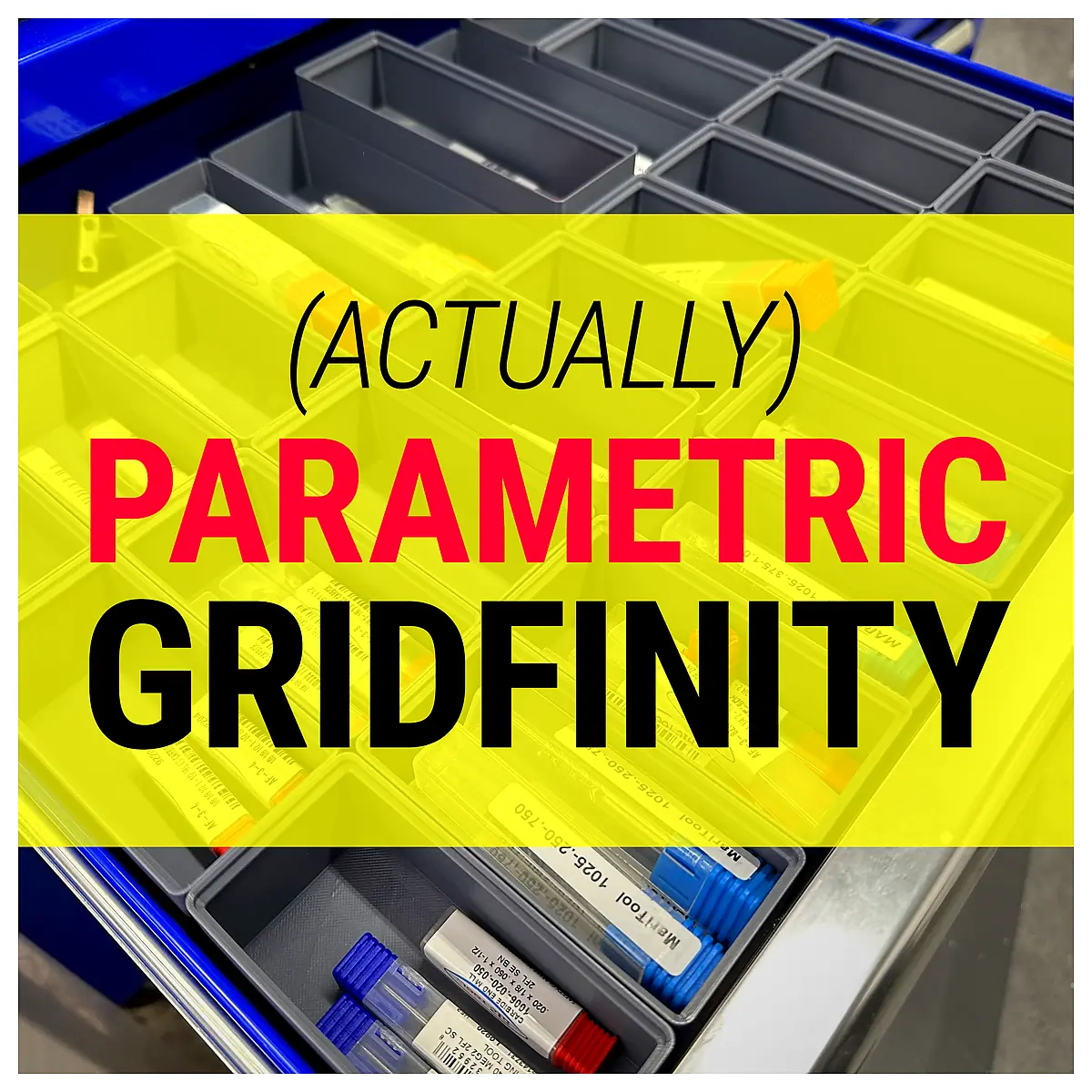 Gridfinity System Base Grid Bins Storage Boxes Parts Accessories Repair Tools Storage Solutions