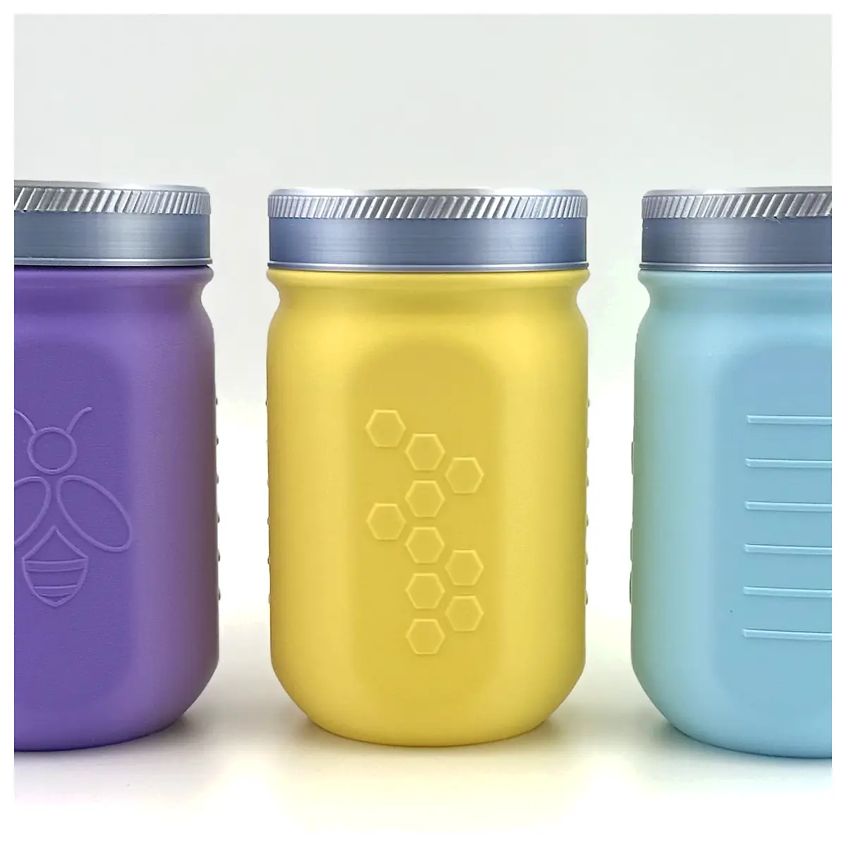 Mason Jar Vase Lid Mode Versatile Flower Vase Decorative Jar Home Decor Accessories