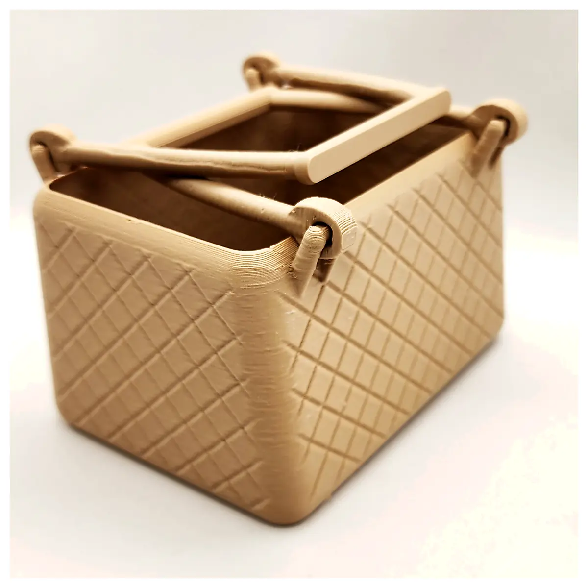 Print in Place Basket Handles Printing Basket Parts Basket Repair Basket Components Handles