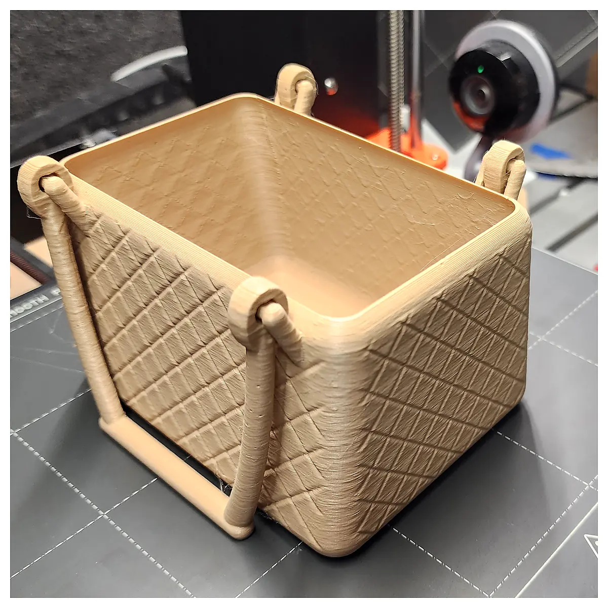 Print in Place Basket Handles Printing Basket Parts Basket Repair Basket Components Handles