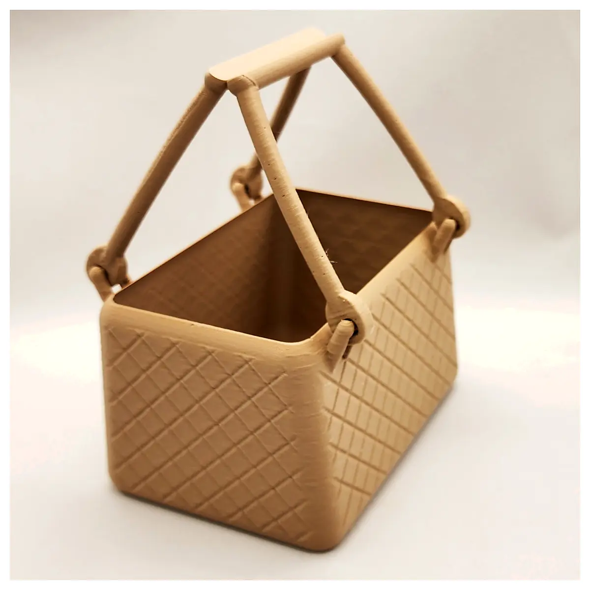 Print in Place Basket Handles Printing Basket Parts Basket Repair Basket Components Handles
