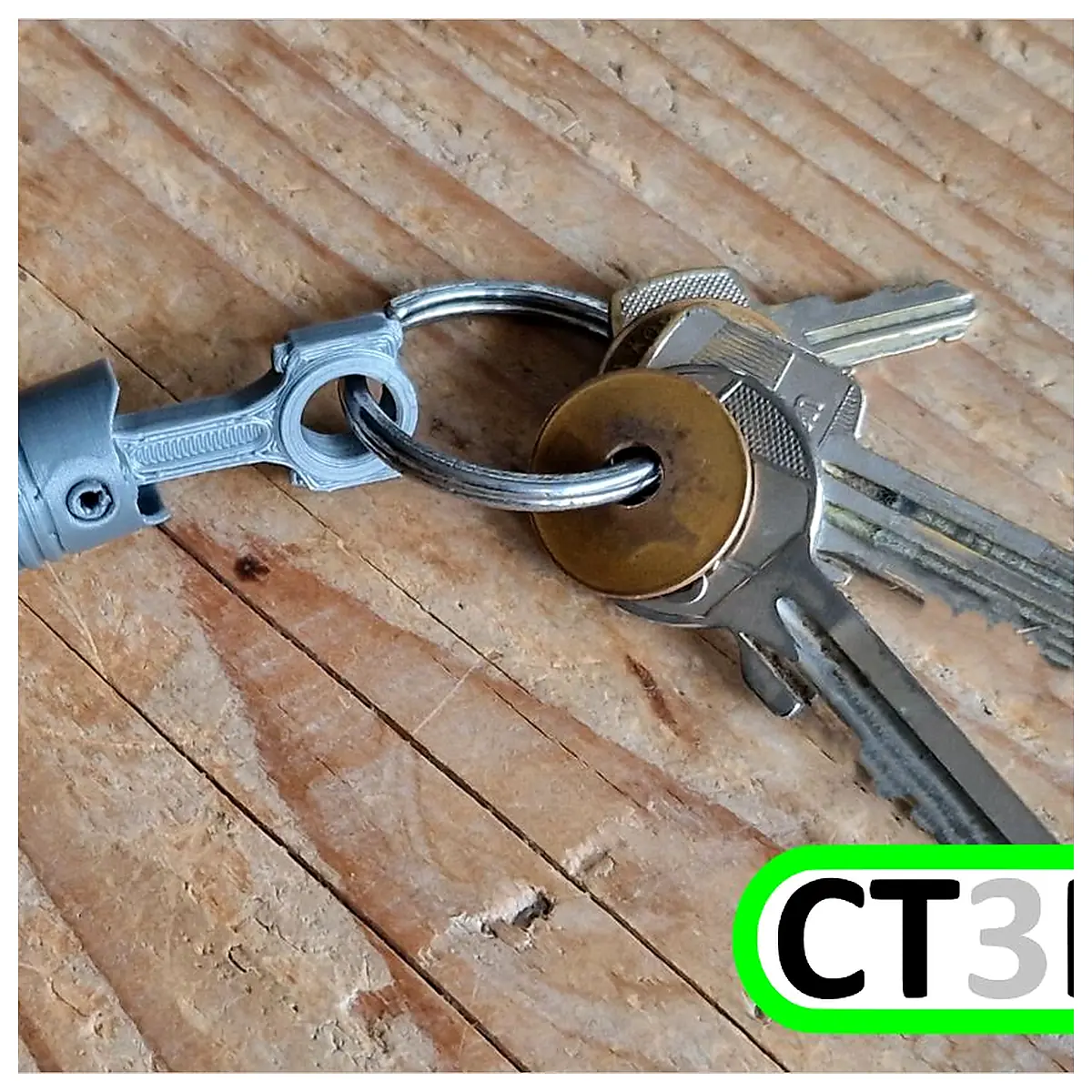 Magnetic Piston Keychain Motion Demonstration Toy Magnetic Suspension Science Experiment Novelty Gift Magnetic Accessories