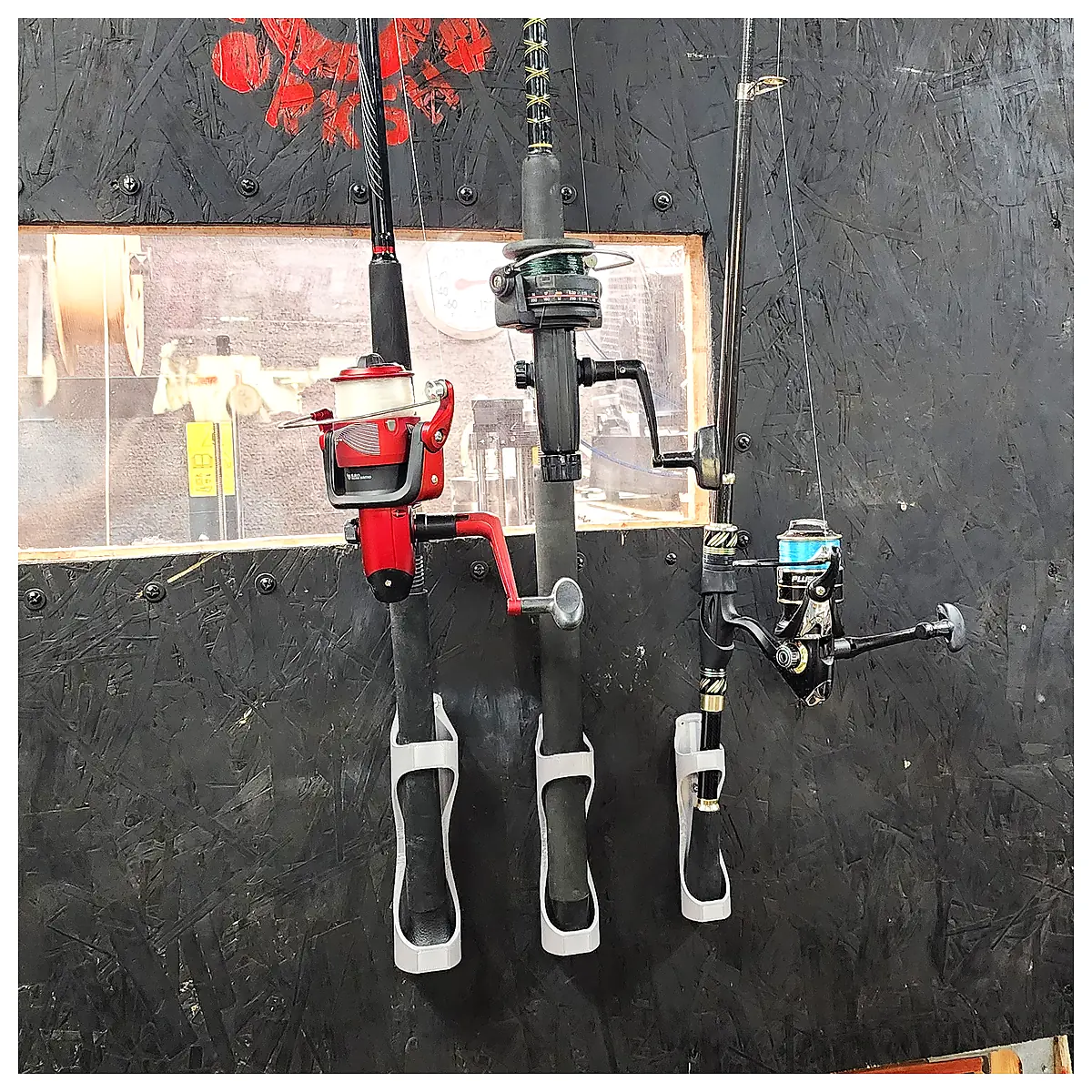 Fishing Pole Holder Wall Mount Any Fishing Rod Holder Wall Mount Fishing Accessory Support